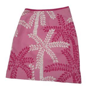 Lilly Pulitzer Palm Tree Skirt